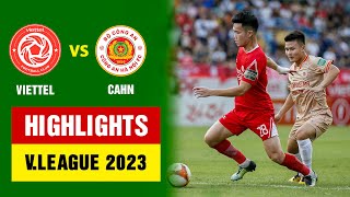 Highlights Viettel  CAHN  Vùi đập tới tấp Quang Hải có bàn thắng đầu tiên ngoại binh tỏa sáng [upl. by Laon357]