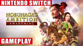 Nobunagas Ambition Awakening Nintendo Switch Gameplay [upl. by Tressia]