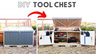 Storage  Outdoor Workshop In One  Makes A Great Potting Shed Too [upl. by Onailerua392]