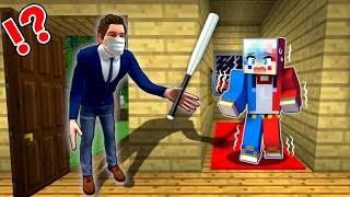 【夜中にくる訪問者…】危険な侵入者が家に入ってくるマインクラフト⁉️😱【マイクラ Minecraft】ぽっぴんず [upl. by Rice]