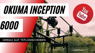 Bremsentuning Okuma Inception 6000 mit Teflonscheiben  klappt auch bei CB60  CB80 Okuma 8K [upl. by Charin]