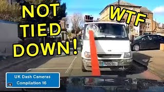 UK Dash Cameras  Compilation 16  2019 Bad Drivers Crashes  Close Calls [upl. by Warila]