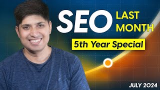 SEO Last Month July 2024  Latest Updates From Google Search Google Ads and Bing in Hindi [upl. by Annaitsirk879]