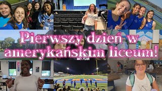 Mój pierwszy dzień w amerykańskim liceum🇺🇸🏫 [upl. by Xavler]