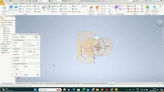 Interpenetration of two similar cylinders inclined at an angle [upl. by Nimad]