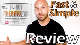 Thermo Pre  Thermogenic Pre Workout Review [upl. by Bordie]