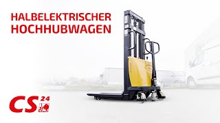 Halbelektrischer Hochhubwagen  COMPARTEC ECO [upl. by Eiramoj961]