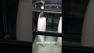 Akar 1000 IDEX printing in duplication mode 3dprinting 3dprinter akar1000 mekuva idex [upl. by Aiceled]