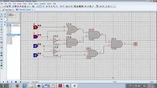 Circuitos Digitales basicos en Proteus [upl. by Eirehs]