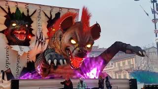 Carnevale Viareggio 2019  Il 4° Corso Mascherato [upl. by Neibaf]