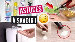 8 ASTUCES QUI CHANGENT LA VIE [upl. by Ainaj]