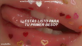 MOMOLAND x Natti Natasha  Yummy Yummy Love  Traducida al Español [upl. by Tteragram]