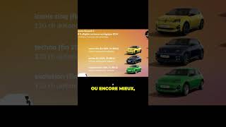 Tous les PRIX de la R5 dévoilés  automobile vehicule test electric info renault renault5 [upl. by Salokin241]