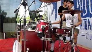 Rebellion Rose  Bermalam Bintang Drumcam By GilangSandi Live [upl. by Arat]