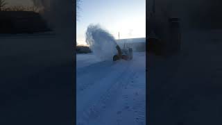 Snow Blowing Winter 23 [upl. by Sylado188]