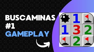 Buscaminas Gameplay 1 Nivel principiante [upl. by Yblok]