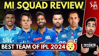 MUMBAI INDIANS SQUAD REVIEW AND ANALYSIS IPL 2024  NEW PLAYERS LIST  MI PLAYING 11  FIVE SPORTZ [upl. by Nnylirret]