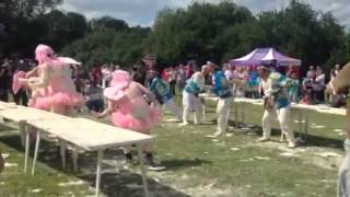 The custard pie throwing championships in Coxheath Maidstone [upl. by Akienom]