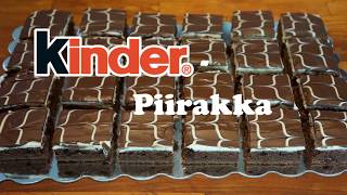 Kinderpiirakka  Kinder pie  Kinder cake [upl. by Eirok]