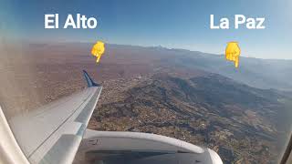 TRIP REPORT AmaszonasEmbraer 190 Aerop Int El Alto a Aerop Int Viru Viru La PazSanta Cruz [upl. by Lunseth]