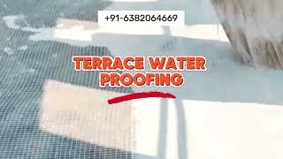 Residential Terrace Water Proofing  Terrace Water Leakage Paint Coating  Chennai  Kanchipuram [upl. by Rior267]