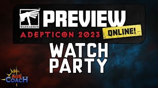 Adepticon 23  Live Warhammer Watch Party Stream [upl. by Ronn166]