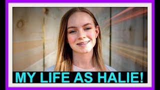 MY LIFE AS HALIE  ABOUT ME [upl. by Emalia]