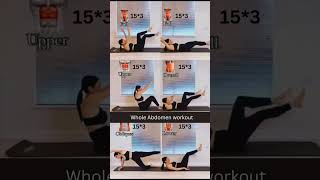 Whole Abdomen workouthomehustleworkout abdomen absworkout bellyworkout fatburning tranding [upl. by Eniamraj859]