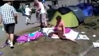 Two drunks trying to pitch ones tents [upl. by Llen]