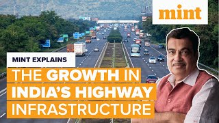 The Growth in India’s Highway Infrastructure  Mint Explains  Mint [upl. by Zolnay]