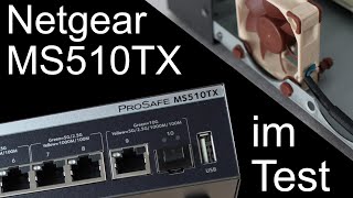 Netgear MS510TX  MultiGigabit Switch im Test [upl. by Hendrik]