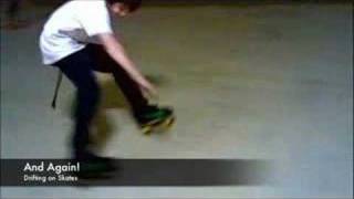 DJ Gandy Roller Blading TRiCKS 2 [upl. by Vergos940]