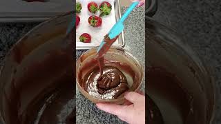 Best Chocolate Ganache Strawberries EVER [upl. by Medina]