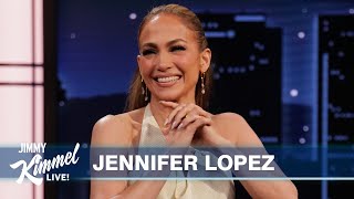 Jennifer Lopez on Meeting Her Idol Barbra Streisand Turning 55 on Tour amp Becoming an Action Star [upl. by Allertse]