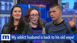 Is my addict husband lying stealing and cheating  The Maury Show [upl. by Ayerim]