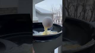 Edmonton man freezes eggs and noodles in extreme cold temperatures [upl. by Ahsed702]