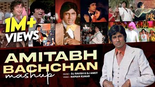 Amitabh Bachchan Mashup  DJ Ravish amp DJ Ankit  Vfx Naman Kumar  Big B Mashup  Amitabh Hit Songs [upl. by Harriette]