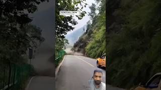 Biggest landslide landslide mountaincollapse nature travel automobile car mudslide china [upl. by Anasxor44]