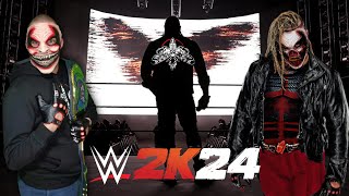 quotArchangelquot Aaron John VS quotThe Fiendquot Bray Wyatt 23 WWE 2K24 [upl. by Waxman596]