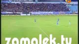 Zamalek 1st Goal against Ghazl ElMahalla Week 1 Zamalektv [upl. by Nomi]