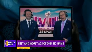 Best and Worst Ads of the 2024 Big Game [upl. by Nwahsit901]