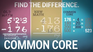 How Common Core subtraction works [upl. by Ingles843]