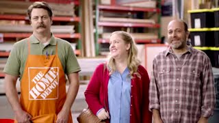 Home Depot PARODY COMMERCIAL with Nick Offerman  Whats Trending Now [upl. by Waters]