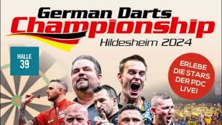 PDC 2024 German Darts Championship Day 1 afternoon session live scoreboard [upl. by Xet]