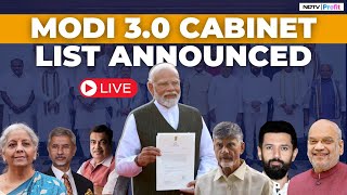 PM Modi Cabinet Portfolio Allocation 2024 LIVE News  Mantri Mandal 2024  Ministry Allocation News [upl. by Carnahan507]