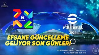 eFootball 2025 mobil sızdırıldı eFootball yeni v400 güncellemesi oyuna yeni gelecekler [upl. by Whitelaw250]