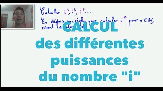 Terminale S Calcul des différentes puissances du nombre quotiquot [upl. by Yengac654]