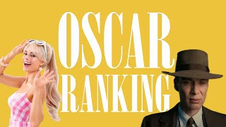 Alle 10 BESTER FILM Nominierungen 2024 im großen RANKING  Oscars 2024 [upl. by Bollinger323]