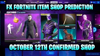 October 12th 2023 Fortnite Item Shop CONFIRMED  Fortnite Early Item Shop Prediction October 12th [upl. by Gurtner417]