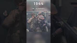 The Normandy Landings 1944  4K 60fps  colorized history colorizedhistory [upl. by Rashida]